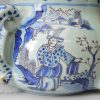 Large London delft posset pot, circa 1680