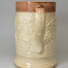 Pearlware pottery tavern quart tankard, circa 1880