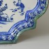 Dutch Delft wall plaque, circa 1740