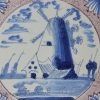 London delft tile, circa 1740