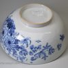 Liverpool dated delftware bowl 'Success to Gowan Hall, and Sally Hall. Remember me When distant be' 1771