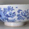 Liverpool dated delftware bowl 'Success to Gowan Hall, and Sally Hall. Remember me When distant be' 1771