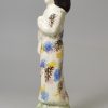 Pearlware pottery figure decorated with colours under the glaze, circa 1790