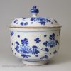 Bristol delftware sugar bowl and cover, circa 1750