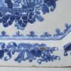 Large Dublin delft platter, circa 1750