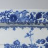 Large Dublin delft platter, circa 1750