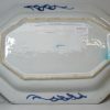 Large Dublin delft platter, circa 1750