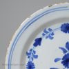 London delft pancake plate, circa 1740