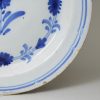 London delft pancake plate, circa 1740