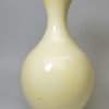 Creamware pottery water bottle, circa 1780