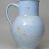 French pottery tin glazed jug, circa 1800