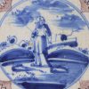 Dutch Delft tile, circa 1720