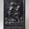 Cast Iron anti-slavery tobacco box 'HUMANITY', circa 1820