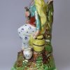 Staffordshire pearlware figure of the Widow, circa 1820