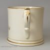 Staffordshire porcelain mug, James Adams Born 6th April 1816, Isle of Man, probably a present for his 21st, circa 1837