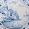 Dutch Delft tile, circa 1760