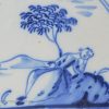 London delft tile, circa 1750