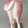 Pearlware pottery cow creamer, circa 1820