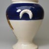 Pearlware pottery Leech jar, circa 1830