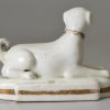 Staffordshire porcelain pug, circa 1830