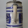 Large Westerwald saltglazed stoneware tankard, circa 1700