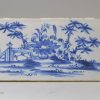 Liverpool delft flower brick, circa 1750