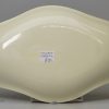 Wedgwood creamware pottery oval dessert dish, circa 1800