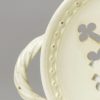 Creamware pottery strainer, circa 1780