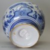 London delft footed bowl decorated with full coat of arms of the Coachmaker's company for John Winn in 1741