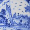 Liverpool delft tile, circa 1760