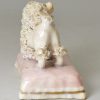 Staffordshire porcelain poodle, circa 1840