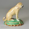 Staffordshire porcelain pug, circa 1800