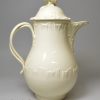 Wedgwood creamware pottery coffee pot, circa 1780