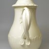 Wedgwood creamware pottery coffee pot, circa 1780