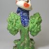 Staffordshire pearlware pottery bocage figure 'Lost Sheep Found', circa 1820