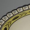 Creamware pottery oval footed bowl, circa 1800