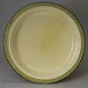Wedgwood creamware pottery muffin dish and lid, circa 1800