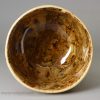 Agateware sugar pot, circa 1750