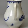 Liverpool porcelain cream jug, circa 1785 Pennington