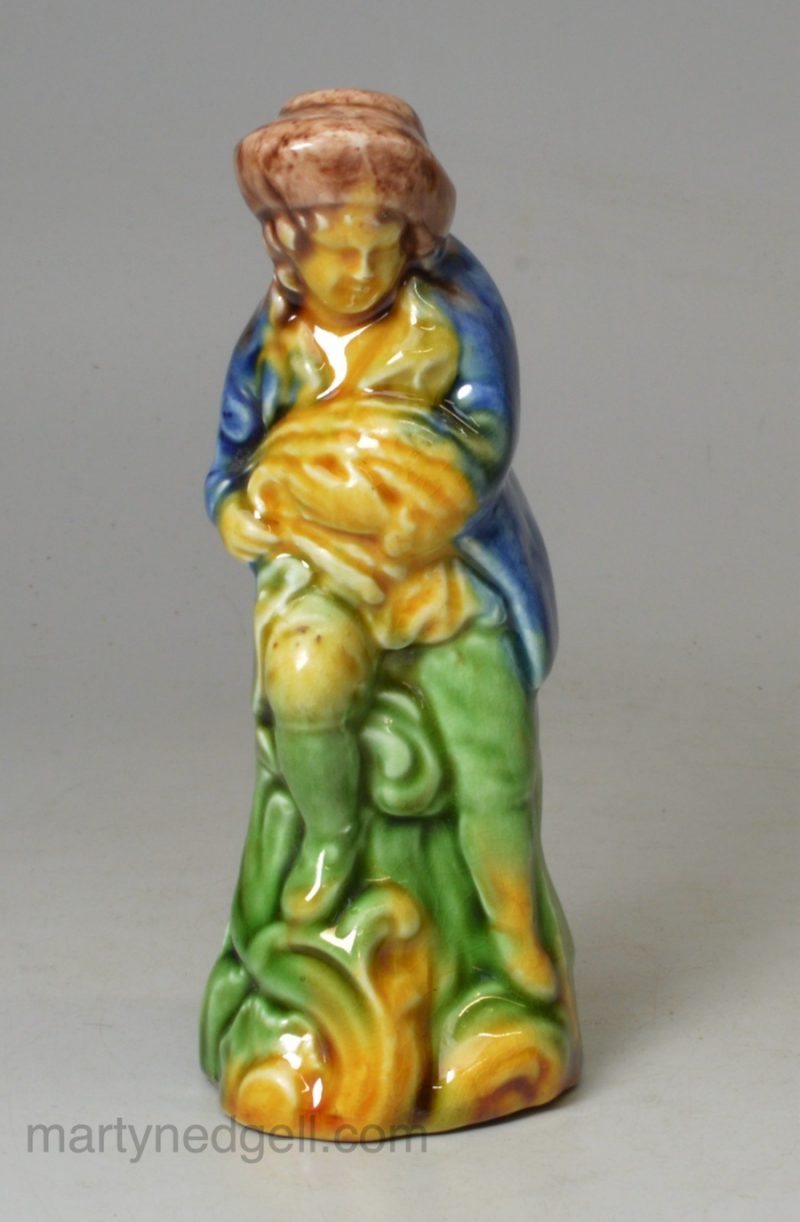 Majolica figure of summer, circa 1880