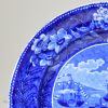 Pearlware pottery plate commemorating the 'Landing of General Lafayette in New York 1824' Clews Pottery