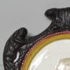 Pearlware pottery plaque moulded with the profile of King George III, circa 1790
