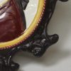 Pearlware pottery plaque moulded with the profile of King George III, circa 1790