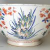 Large London delft polychrome bowl, circa 1730