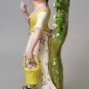 Staffordshire pearlware bocage figure, circa 1820