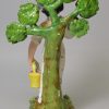 Staffordshire pearlware bocage figure, circa 1820