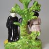 Staffordshire pearlware pottery group, 'The Tythe Pig', circa 1820