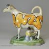 Large London delft polychrome bowl, circa 1730