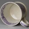 Commemorative pearlware pottery mug for the Great Exhibition of 1862