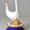 Staffordshire porcelain model of a peacock, circa 1820 Charles Bourne